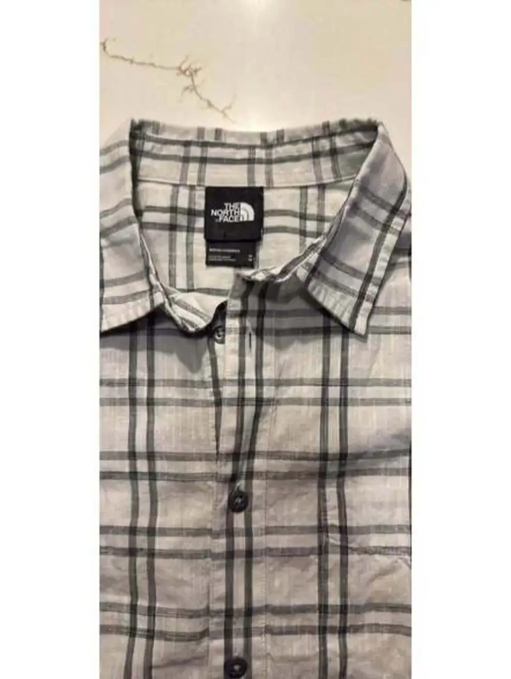 The North Face Short Sleeve Plaid Button Down Shirt